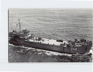 Cartolina U.S.S. Dunn County LST-742 - Foto 1 di 2