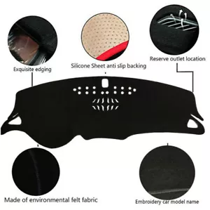 For Chevrolet Malibu 2016-2022 CAR Dashboard Dash Mat Non-Slip Sun Cover Pad - Picture 1 of 6