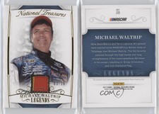 2017 Panini National Treasures Legends Century Gold /15 Michael Waltrip #28