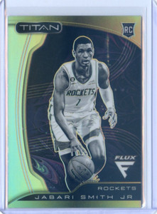 2022-23 Panini Flux JABARI SMITH JR RC ROOKIE #96 TITAN SILVER PRIZM ROCKETS