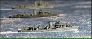 GHQ WWII Micronauts 1/2400 US Navy Destroyer Gridley Craven Class USN-10 - Picture 1 of 1