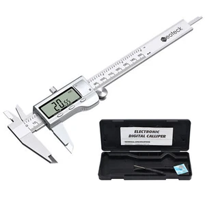 Neoteck 6" 150mm Digital Caliper Vernier Micrometer Stainless Steel Ruler Gauge - Picture 1 of 11
