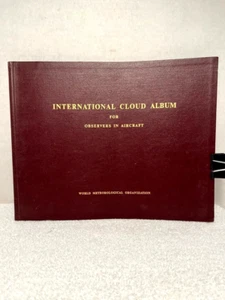 INTERNATIONAL CLOUD ALBUM FOR OBSERVERS IN AIRCRAFT Meteorology Science Weather - Picture 1 of 6