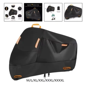 Motorcycle Cover Waterproof All Season Dustproof UV Protective Outdoor - Picture 1 of 2