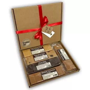 Fudge Assortment Chocolate, Salted Caramel Easter Gift Box Birthday Present - Picture 1 of 4