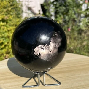 2940 g Raro Energía Natural Hipersteno Esfera Cristal Piedra Preciosa Curación Llamativa - Imagen 1 de 11