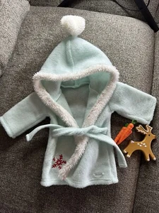 American Girl 18” Muñeca 'Fue la Noche Antes de Navidad Conjunto de Navidad Retirado con Bata" - Imagen 1 de 5