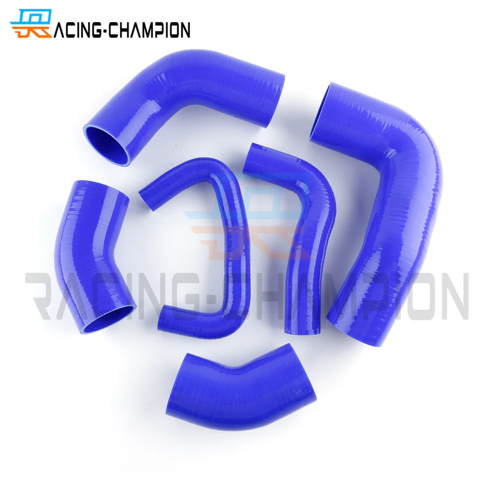 FOR MITSUBISHI LANCER EVOLUTION EVO 7 8 9 CT9A SILICONE INTERCOOLER TURBO HOSE - Image 1 of 4