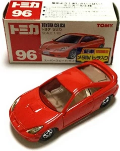 Takara Tomy 1/60 Tomica Toyota Celica 96 (box) Miniature Car Door Open NEW - Picture 1 of 4