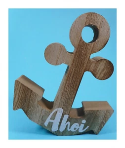 AHOI Anker 13 x 11 x 2 cm Maritim Schiffsanker Figur Deko GRF 39.0547 - Bild 1 von 4