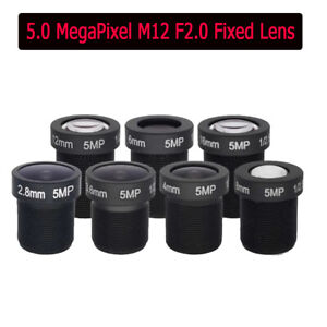 5.0 MegaPixel 2.1/2.8/3.6/4/6/8/12/16/25mm MTV M12 x 0.5 Mount Board HD LENS