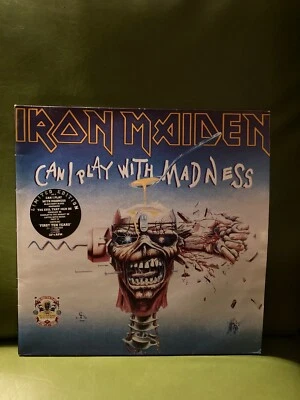 Iron Maiden Vinyl 2 record Can I Play With Madness / Evil That Men Do Limited EX - Image 1 of 4