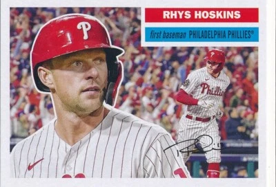 #20 RHYS HOSKINS 2023 Topps Archives PHILADELPHIA PHILLIES - Image 1 of 2