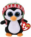 Ty Beanie Boo Boos 37239 Penelope the Christmas Penguin with Hat Regular 6"