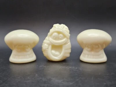 2000's McDonald's Crazy Bones (Monster Bones), Glow In The Dark Lot of 3 - Image 1 of 4
