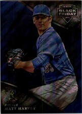 2013 Panini Black Friday Lava Flow #20 Matt Harvey /150