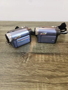 Panasonic PV-GS19 SD Handheld Camcorder Lot of 2 No Battery **UNTESTED** - Picture 1 of 8