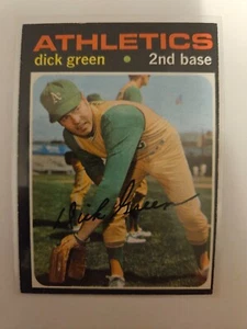 Topps Dick Green 1971 #258 excelente/como nuevo envío combinado - Imagen 1 de 2