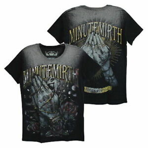 Minute Mirth "Praying Hands" T-Shirt: Tattoo Inspired (Sizes: M,L,XL)