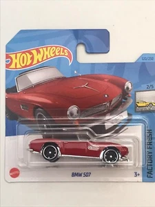 Tarjeta pequeña Hot Wheels BMW 507 120/250 - Imagen 1 de 1