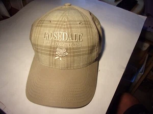 Men's Rosedale Golf & Country Club Adjustable Cap - Gray - $8 s/h - Picture 1 of 1
