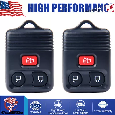 2 remote control car key for Ford F150 F250 1998 1999 2000 2001 2002 2003~2009 - Image 1 of 4