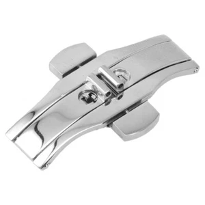 Stainless Steel Butterfly Clasp Buckle for Durable and Stylish Watch Bands - Picture 1 of 26