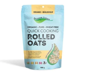 Splendor Garden Organic Wheat Free Quick Rolled Oats 908g - Picture 1 of 1