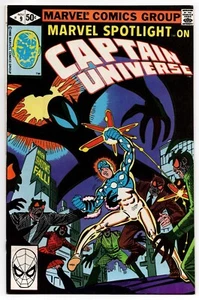 Marvel Spotlight Vol 2 No 9 Nov 1980 (NM-) (9.2) Captain Universe, cents copy - Imagen 1 de 2