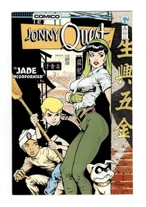 Johnny Quest #5 (Comico Comics, 1986) Dave Stevens Cover "Jade Incorporated" - Picture 1 of 24
