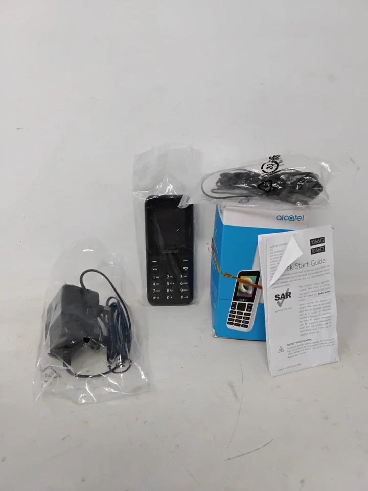 Alcatel One Touch 1066G Black Mobile Phone - Opened (Never Used) - Image 1 of 4