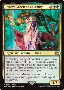 JENOVA, ANCIENT CALAMITY mtg NM-M Final Fantasy 1 Rare - Picture 1 of 1