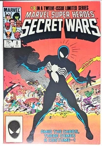 1984 Marvel Super Heroes Secret Wars #8 Kiosk Comic *Black Suit Spider-Man* - Bild 1 von 24
