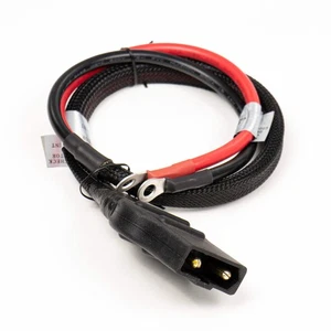 REPLACES WESTERN FISHER 21294 8245 PLOW BATTERY CABLE 2 PIN PLOW SIDE HARNESS - Imagen 1 de 8