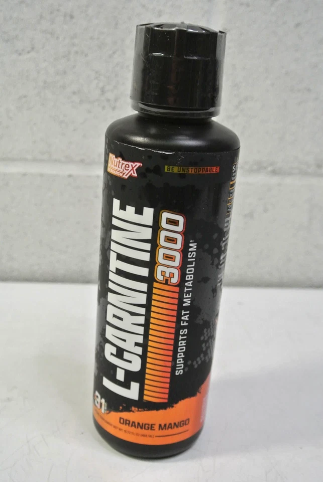 Nutrex Líquido Carnitina 3000 Líquido Quema Grasa - Mango Naranja Ex:06/2027 Foto 1 de 4