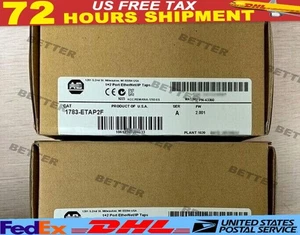 New In Box AB 1783-ETAP2F Stratix 5950 EtherNet/IP Tap 1783ETAP2F Factory seal - Picture 1 of 1
