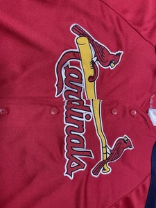 Rolen #27 St. Louis Cardinals Baseball Trikot Majestic - Größe Large - Bild 1 von 8