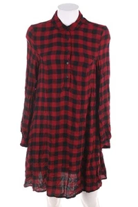 C&A Kleid Hemdkleid Blusenkleid S Rot - Bild 1 von 5