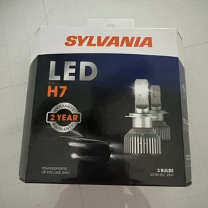 Sylvania LED headlight bulbs fits H7 (2 In The Box) - Picture 1 of 6