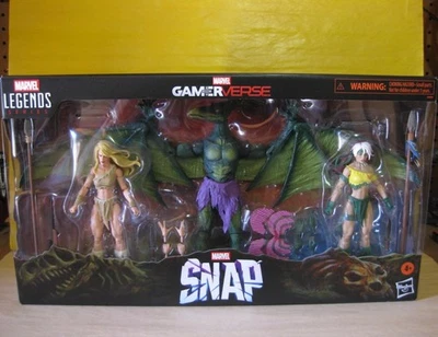 Hasbro Marvel Legends 2025 6" SDCC Gamerverse SNAP Savage Land paquete de 3 nuevo en paquete Foto 1 de 4