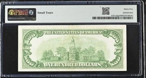 $100 1928A Federal Reserve Note Chicago Woods Mellon Choice Very Fine 35 PMG - Picture 1 of 2