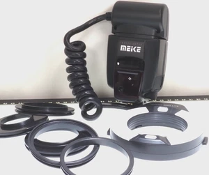 MEIKE MACRO RING LITE MK-14EXT FOR NIKON MINT CONDITION - Picture 1 of 5