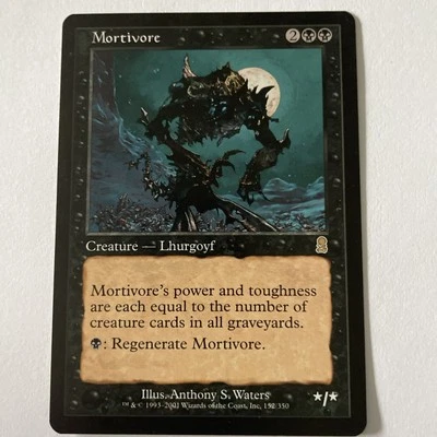 Odyssey Spanish Mortivore #152  MTG NM Magic: The Gathering Free Ship - Image 1 of 2