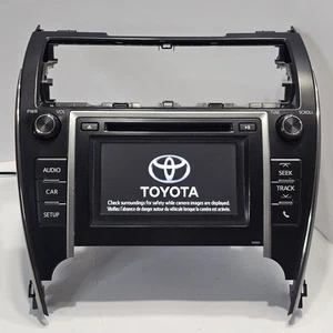 2012-2014 Toyota Camry Radio Stereo Display Screen Cd Player 86140-06190 - Picture 1 of 22