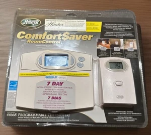 Hunter Comfort Saver 7-Day Programmable Thermostat W/Room Control New In Package - Picture 1 of 2