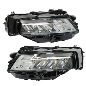 Silscvtt Left+Right Headlights For 2021-2023 Nissan Rogue SL/SV LED Chrome - Picture 1 of 14