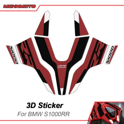 Para BMW S1000RR 2023-2024 3D Gel Asiento Trasero Capucha Carenado Protector Cubierta Adhesivo. Foto 1 de 3