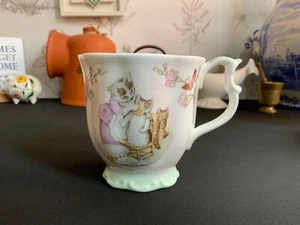 ROYAL ALBERT The World of Beatrix Potter TOM KITTEN tea cup VTG 1986 bone china - Picture 1 of 6