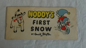 Vintage Noddy Strip Book Enid Blyton First Snow Sampson Low Toys Toyland - Picture 1 of 8