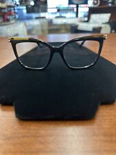 CARTIER CT0033O 001 CAT EYE GLASSES BLACK & Gold Made In Italy Free Shipping